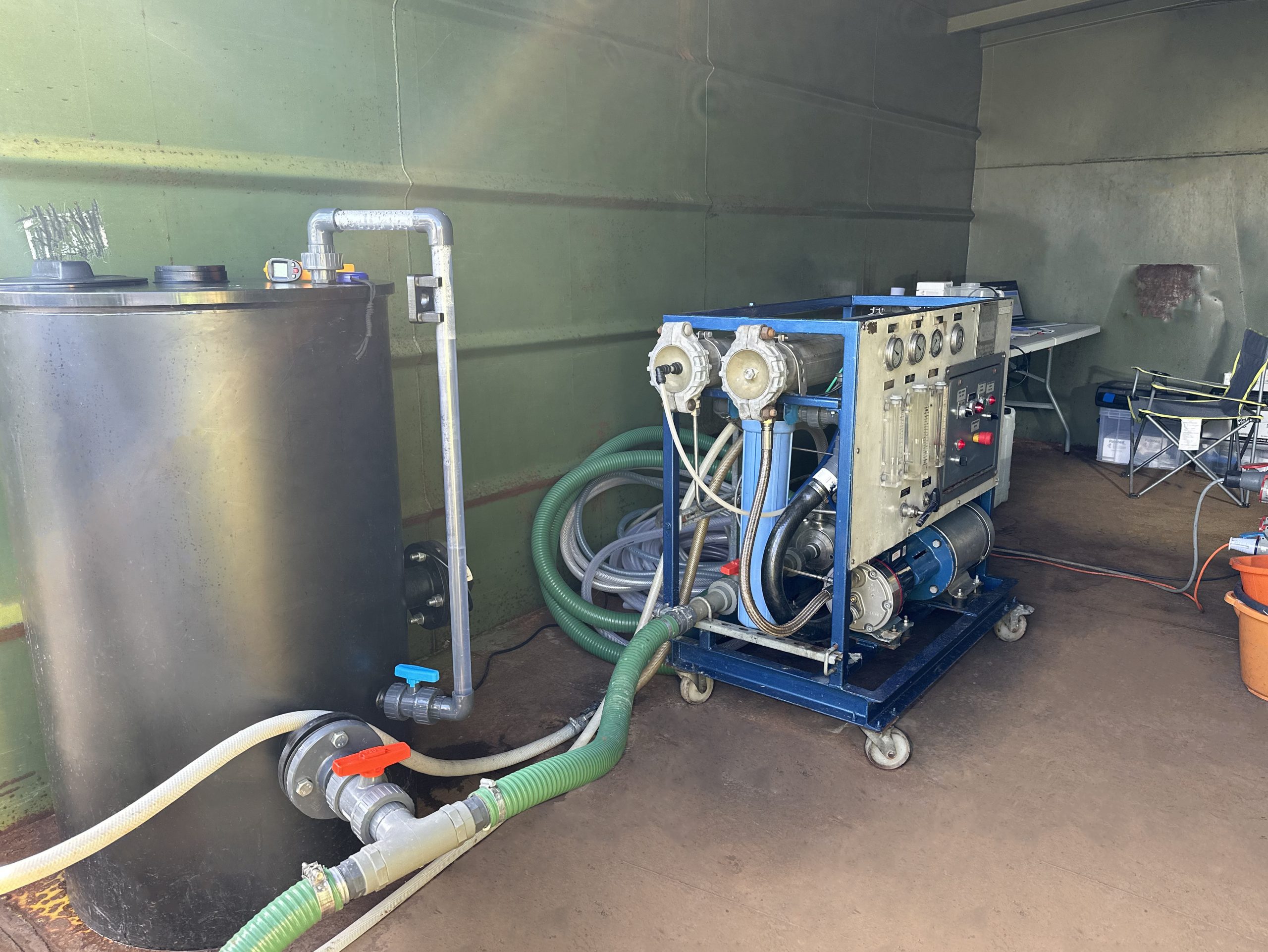 Esmil solution for landfill leachate treatment